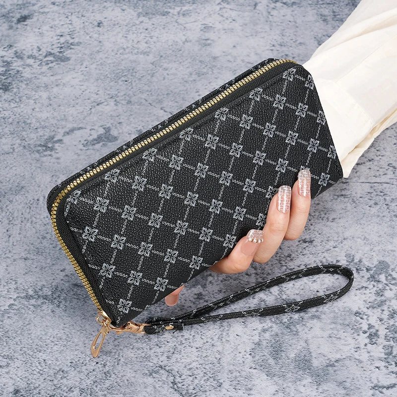 Women's Long Multifunctional Wallet Clutch | Large Capacity Card Holder Purse 4 Colors