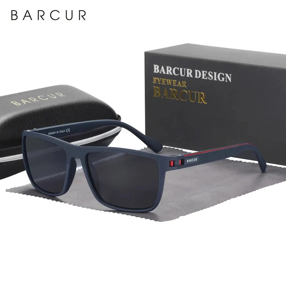 Gafas de sol polarizadas BARCUR TR90 – Montura deportiva ligera UV400