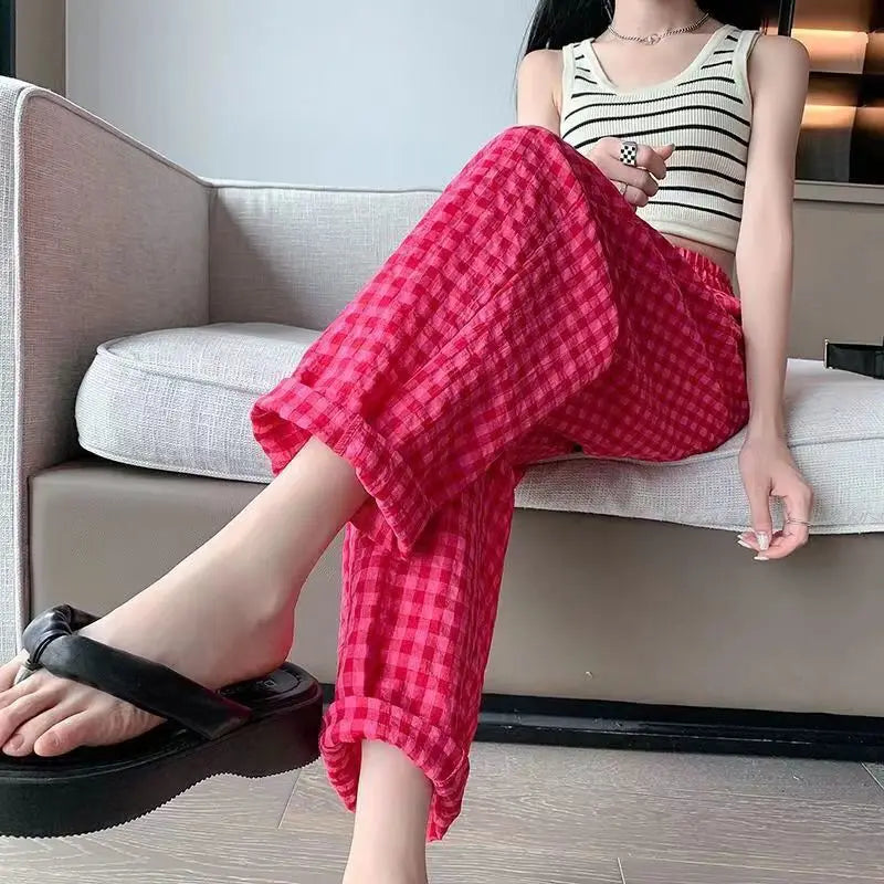 Women's Plaid Lounge Pants