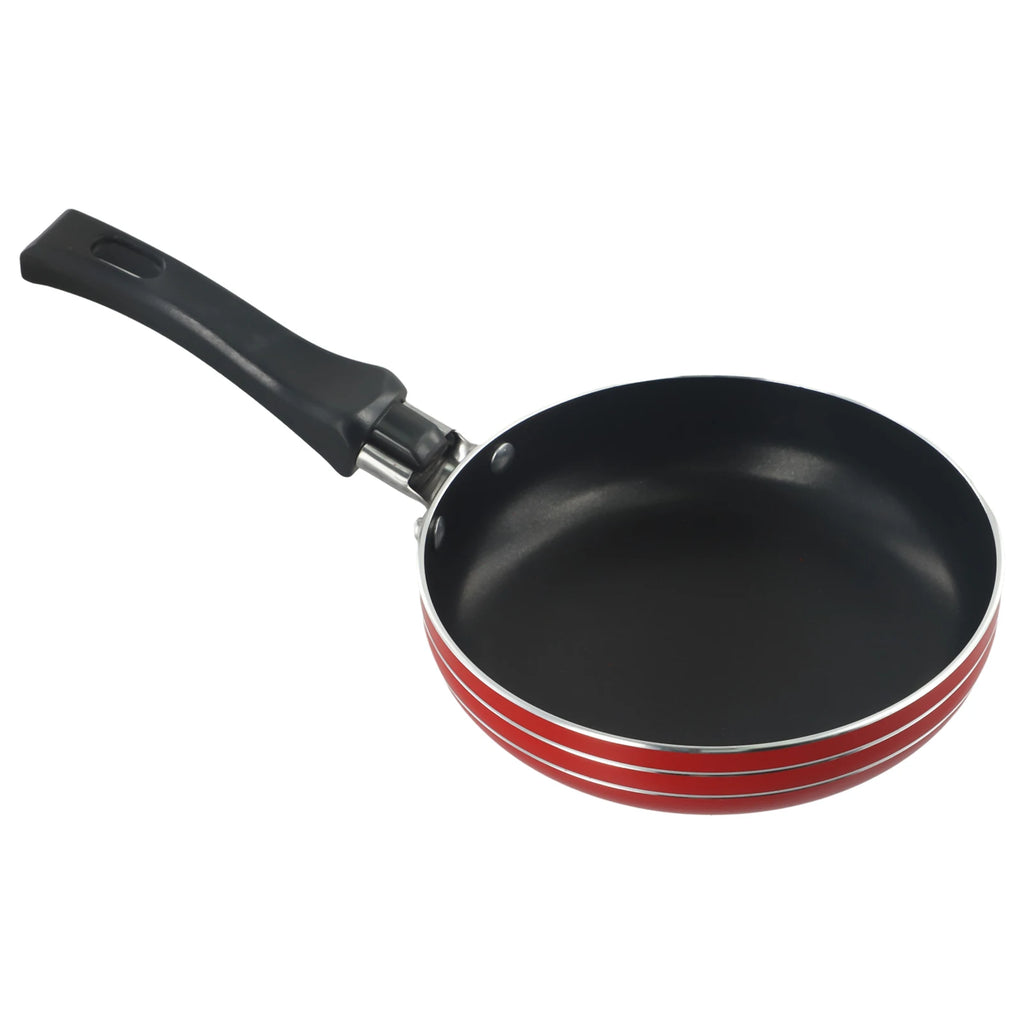 Mini Non-Stick Stainless Steel Frying Pan – Single-Serve Skillet for Eggs & More