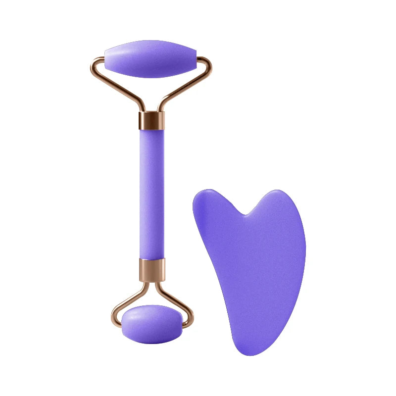 Facial Roller & Gua Sha Massage Tool