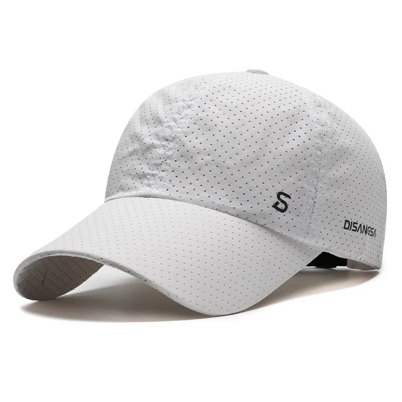 Gorra de béisbol de secado rápido para exteriores – Gorra de sol transpirable para hombres y mujeres