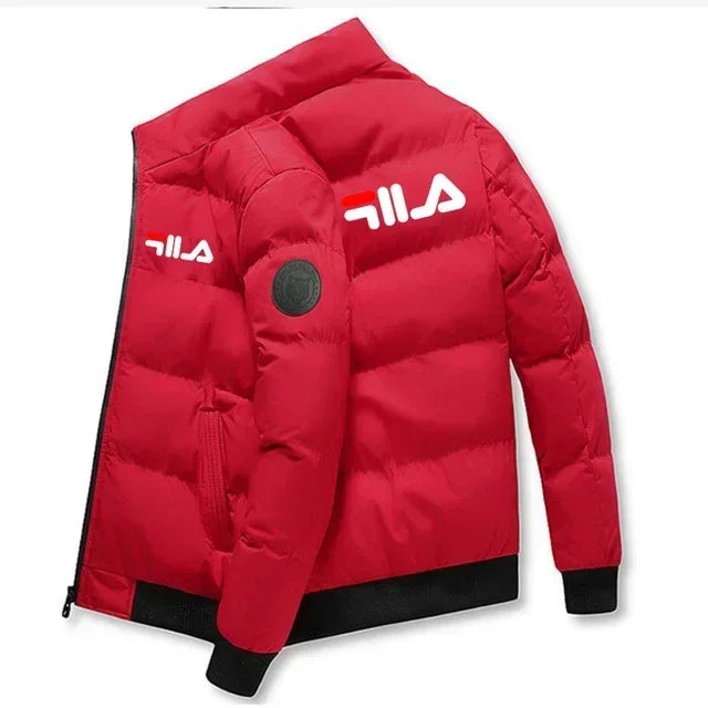Men's Padded Zip-Up Jacket